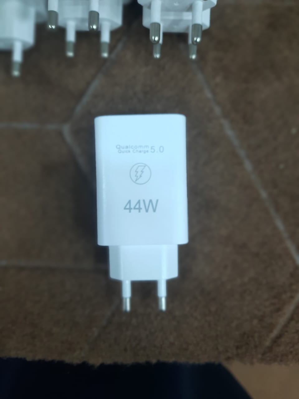 44W Qualcomm Quick Charge 5.0 Fast Charger | Super Fast USB Wall Adapter for Android & iPhone | High Power Travel Charger (2-Pin Plug)