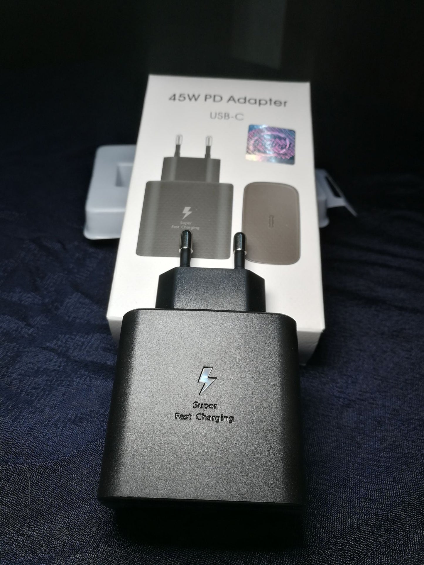 Samsung 45W PD Super Fast Charging Adapter (USB-C Cable Included)