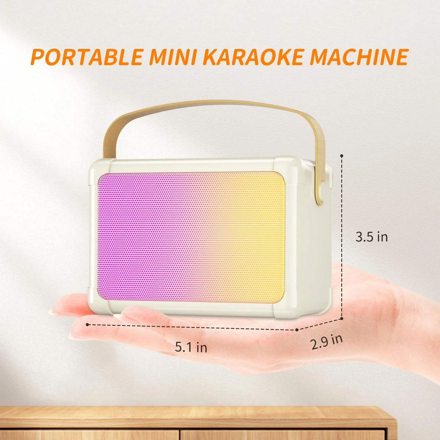 BD120 Portable Bluetooth Speaker with Wireless Mic