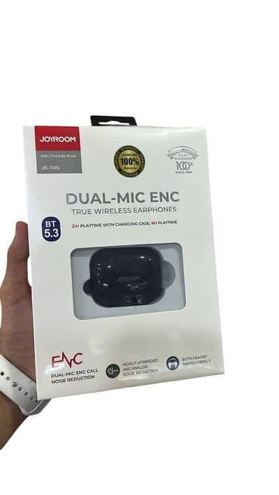 Joyroom JR-TWS Dual Mic ENC Bluetooth 5.3 Earbuds