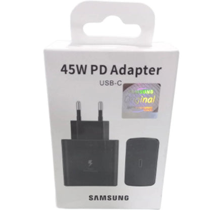 Samsung 45W PD Super Fast Charging Adapter (USB-C Cable Included)